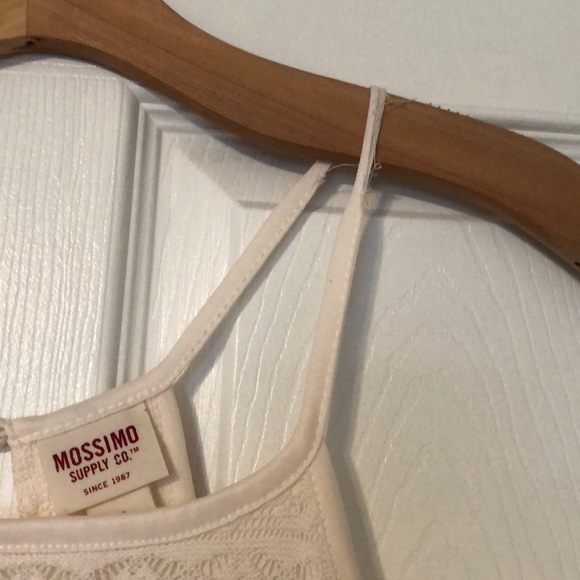 Cream Sundress with KeyholeBack Detail - Picture 3 of 4